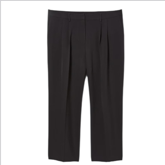 Joe Fresh Plus Black Pleated Trouser Pants Women’s Size 16W New with Tags - Picture 4 of 16